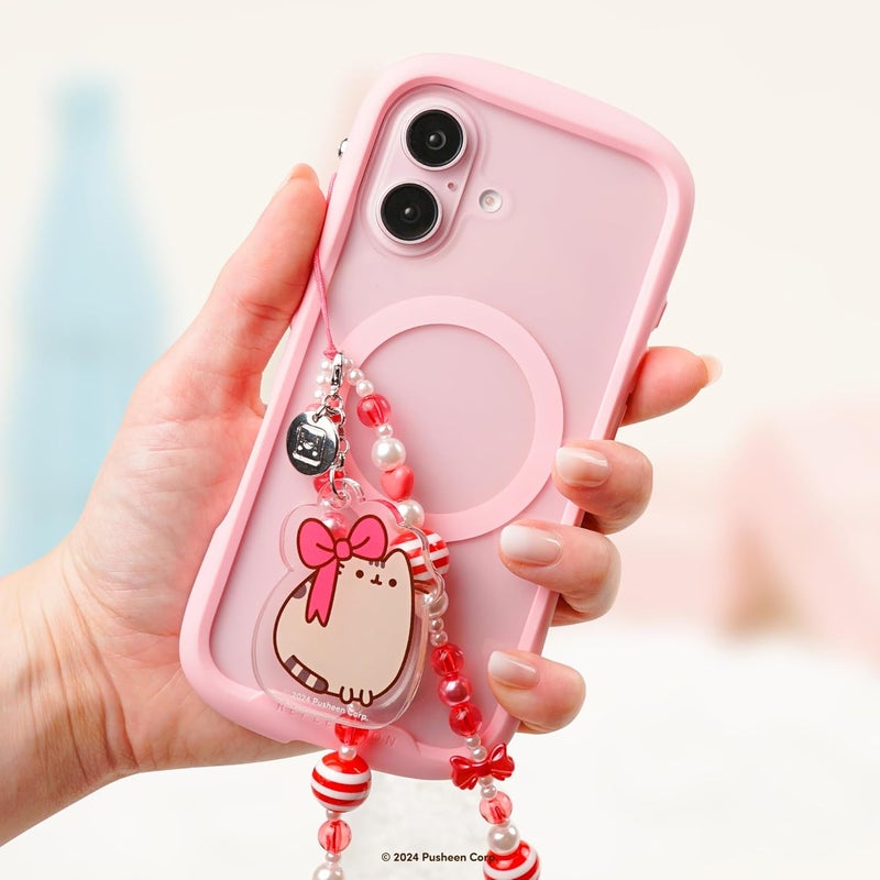 iFace Pusheen the Cat Beaded Wristlet Universal Charm Strap - Wrist Strap for Cell Phone Camera Keys AirPods - Image 5
